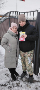 Акция-поздравление жен участников спецоперации