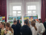 Открытие выставки рисунков «Красота Божьего мира»